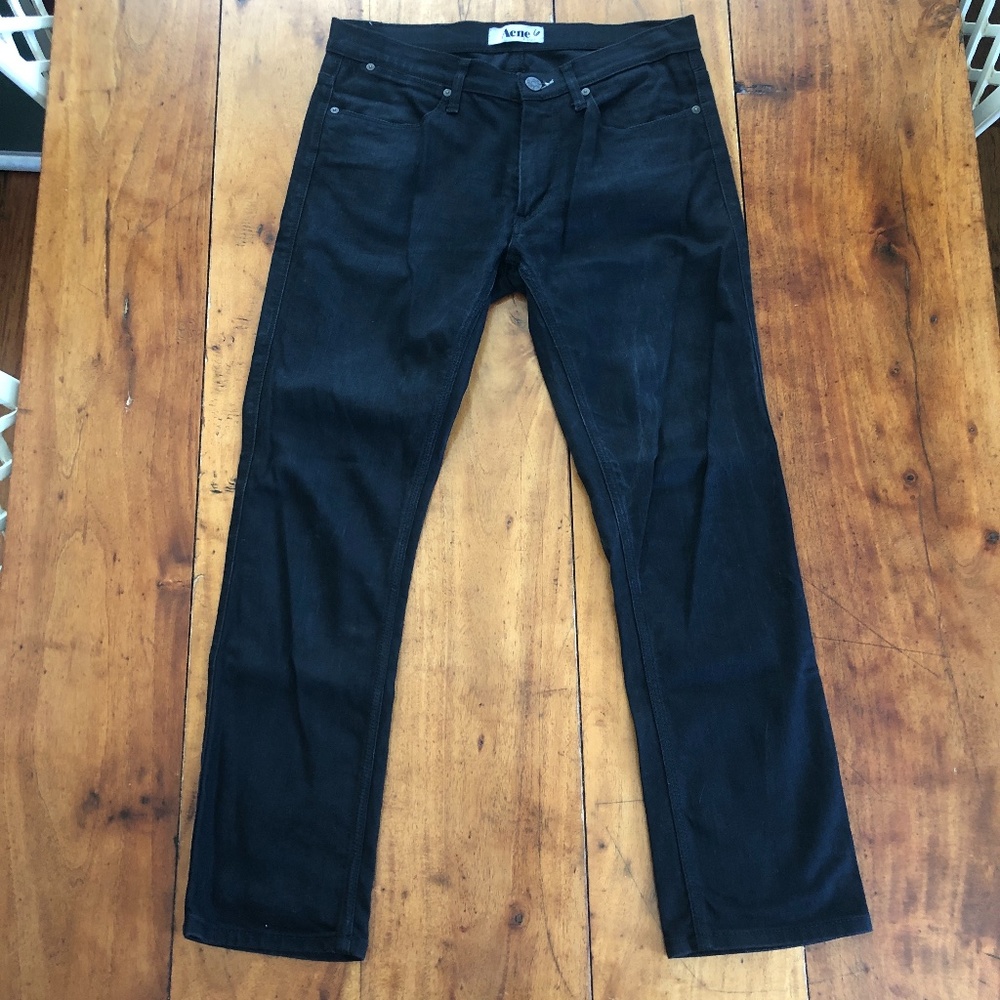 Acne Max Cash Jeans Black